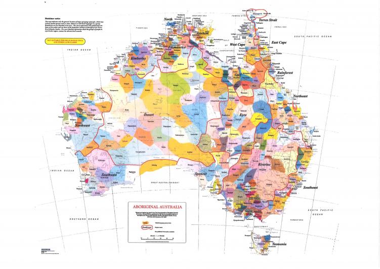 aboriginal groups map